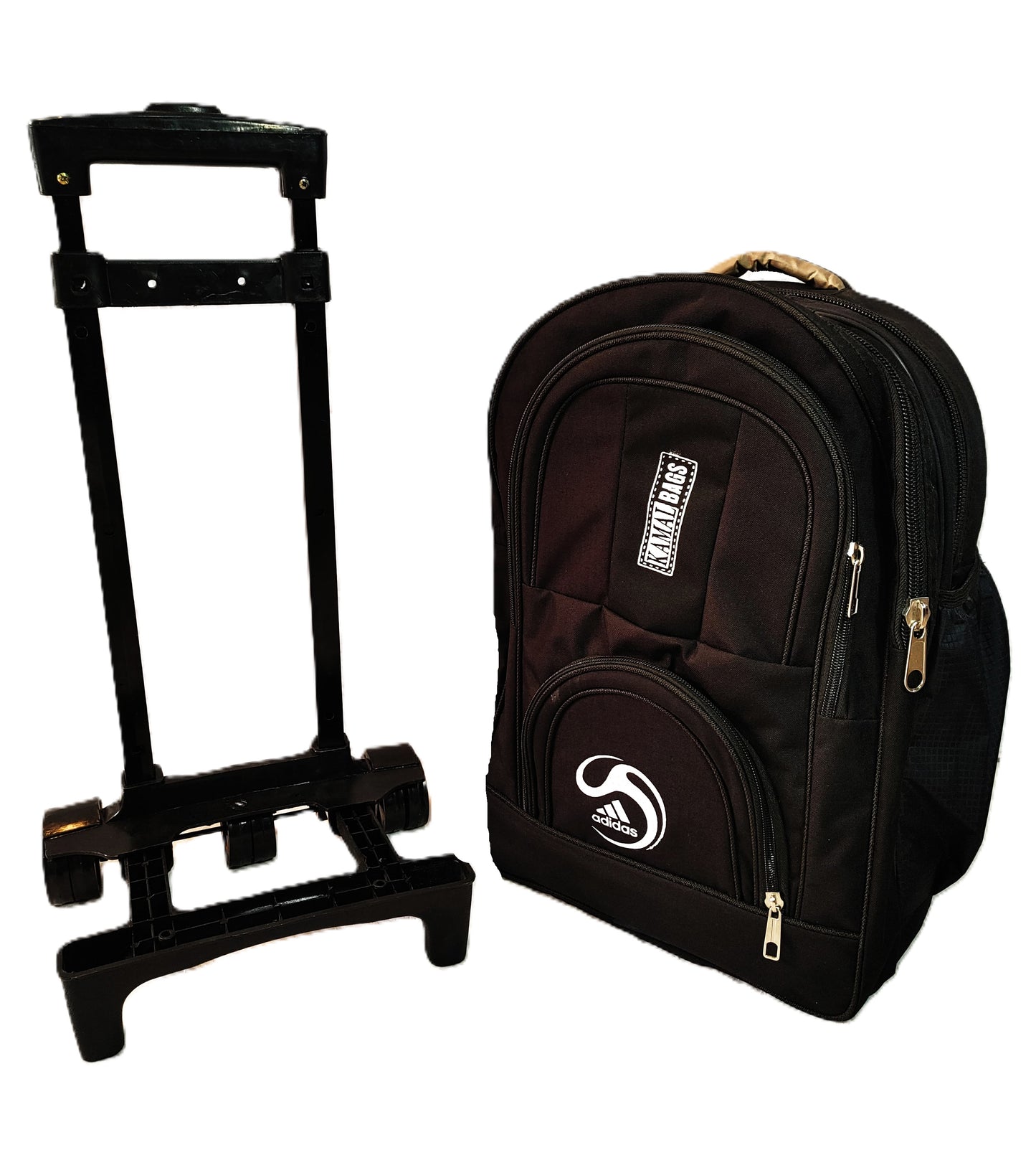Fancy Black multi-purpose Bag(With Trolly & Without Trolly)