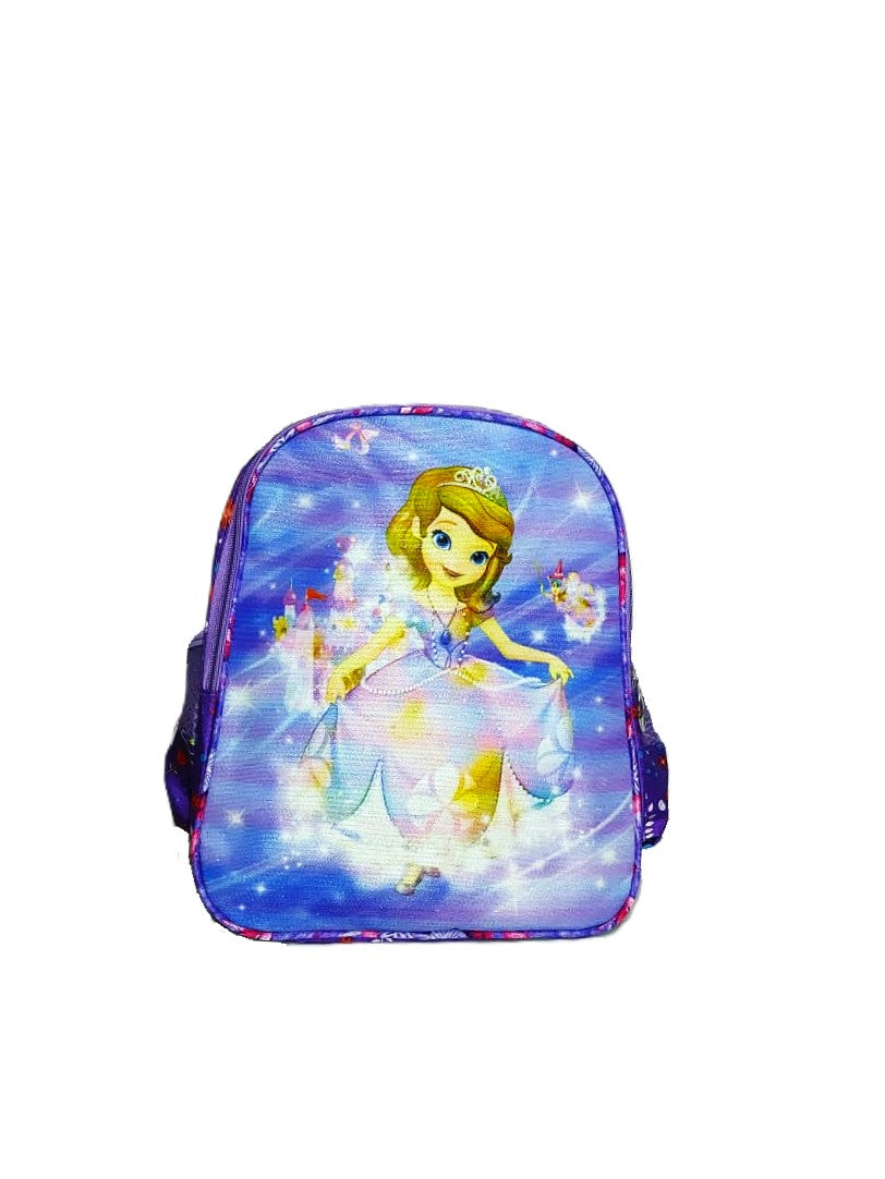 Princess Sofia The First Kids Backpack – Purple Fantasy Castle Design