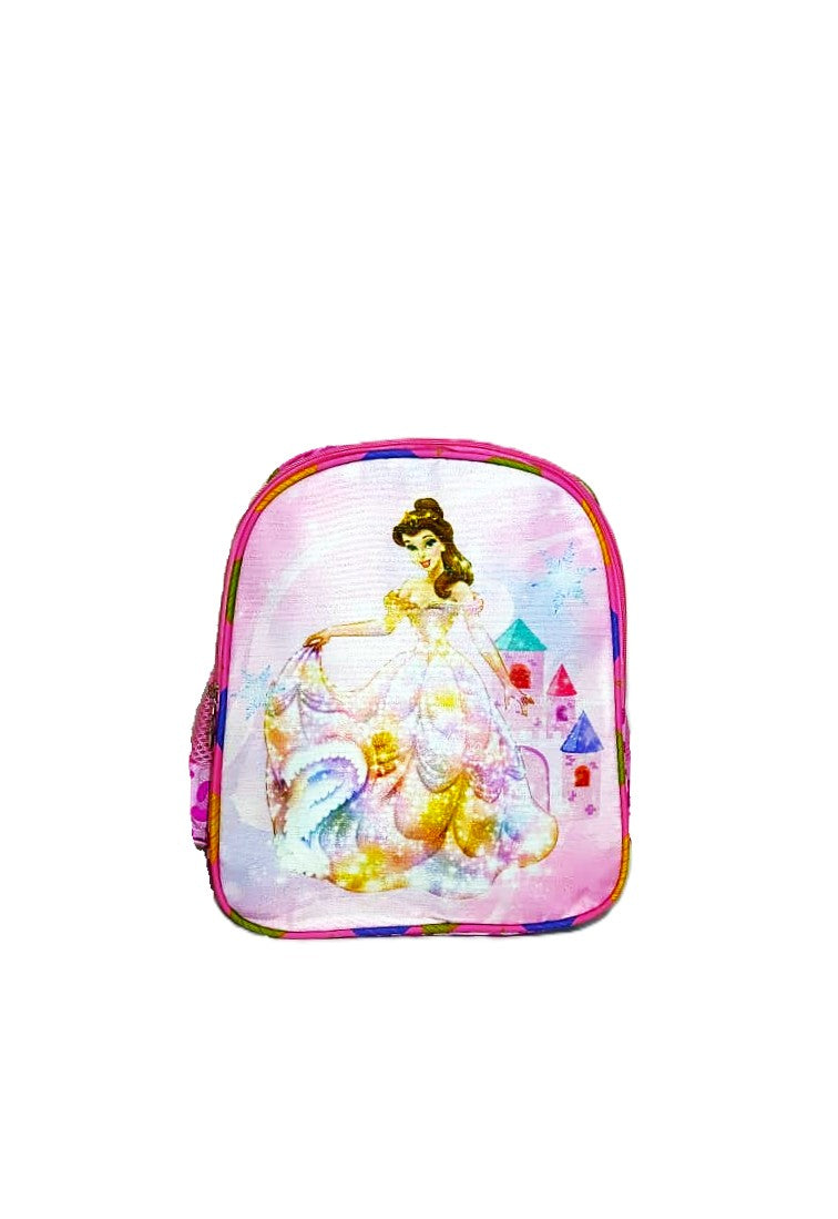Princess Belle Kids Backpack – Pink Dream Castle Edition