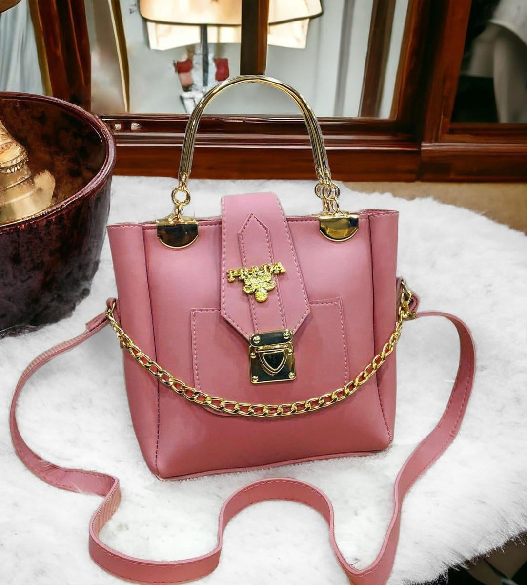 Luxury pu Leather Cross body bag Modern Fashion Look