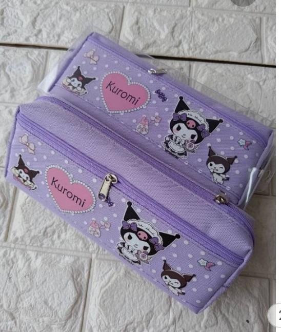 Durable ABS Plastic School Pouch – Purple