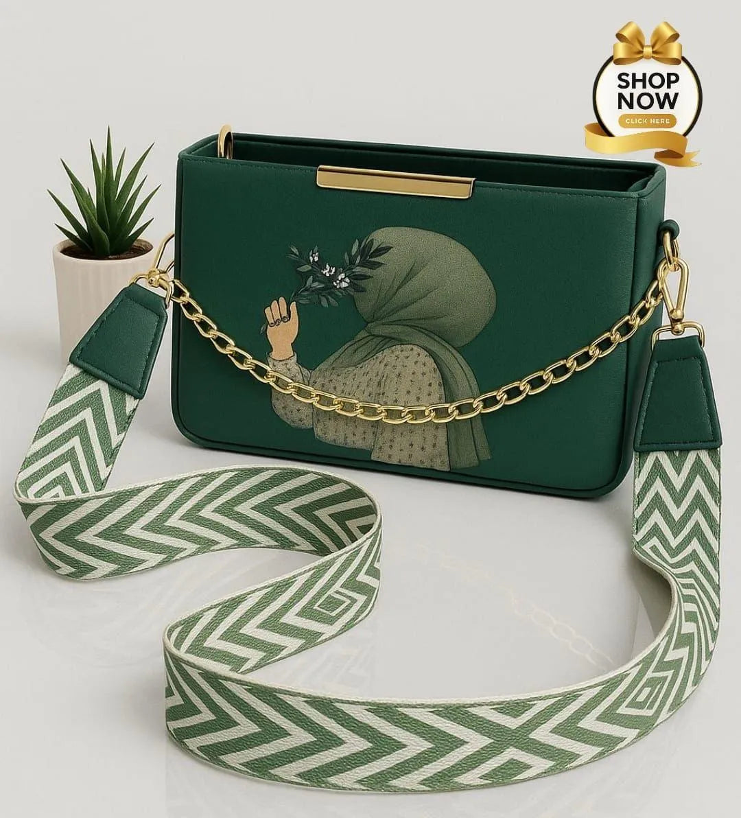 Trendy Printed Crossbody Bag for Girls – Stylish & Multipurpose