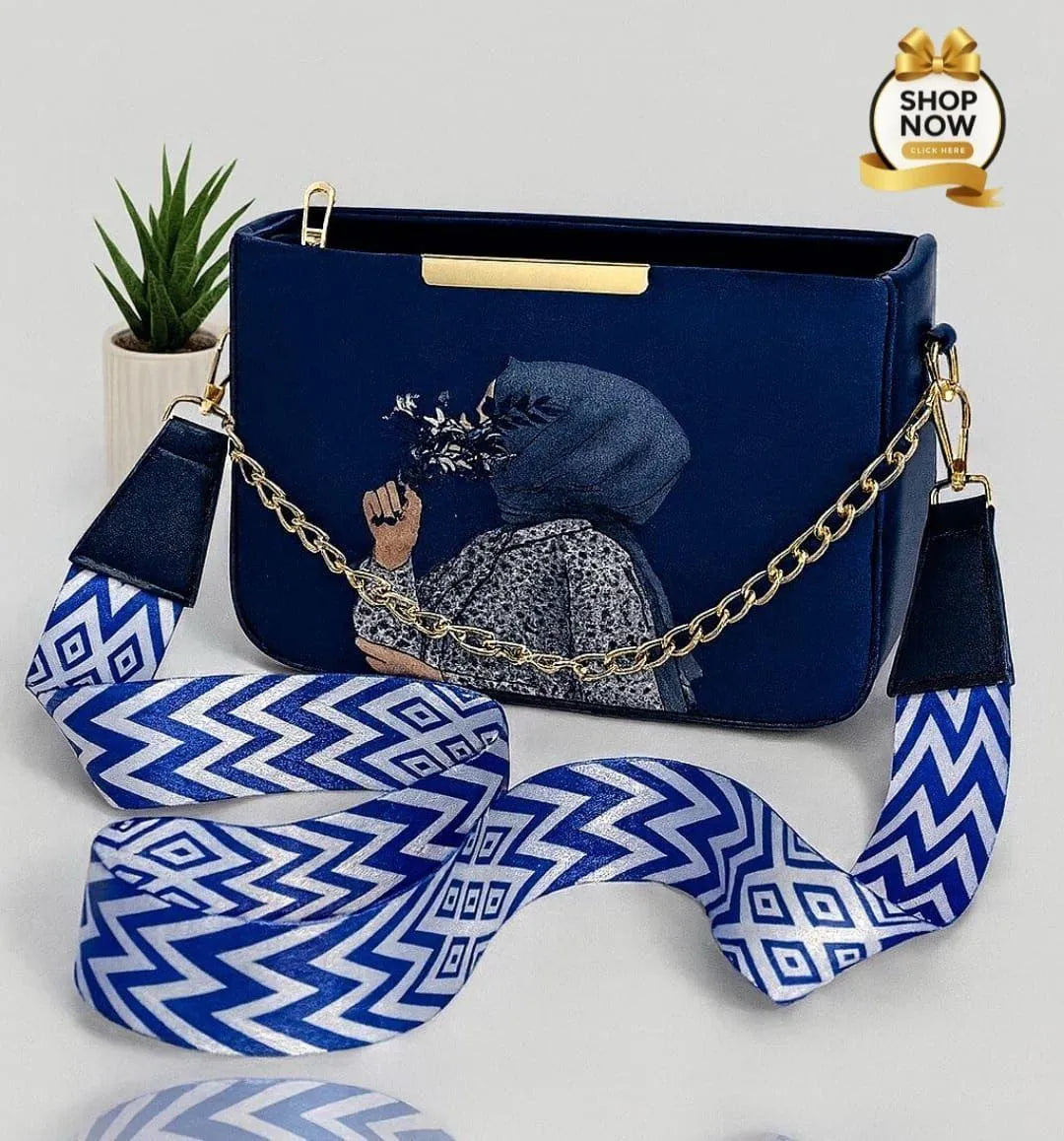Trendy Printed Crossbody Bag for Girls – Stylish & Multipurpose