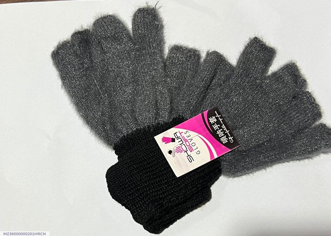 Wool Fingerless Gloves – Winter Warm Hand Warmers (2 Pcs)