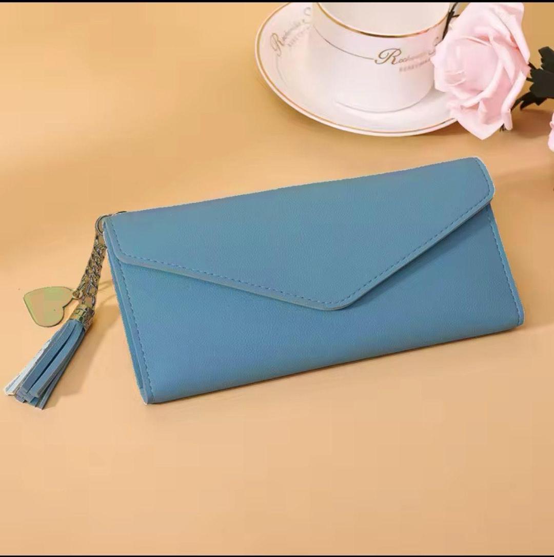 Elegant PU Leather Clutch Wallet for Women
