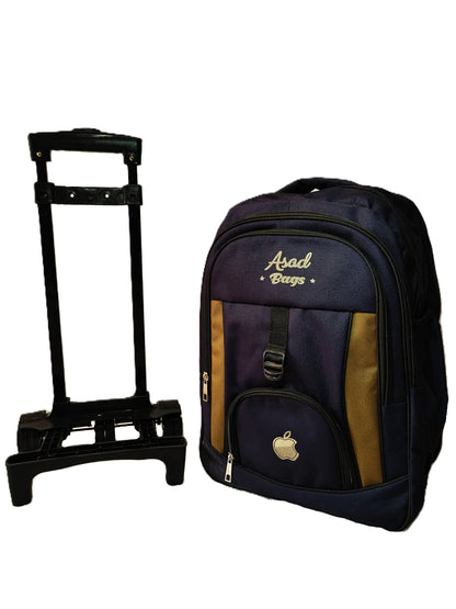 Blue multi-purpose Bag(With Trolly & Without Trolly)