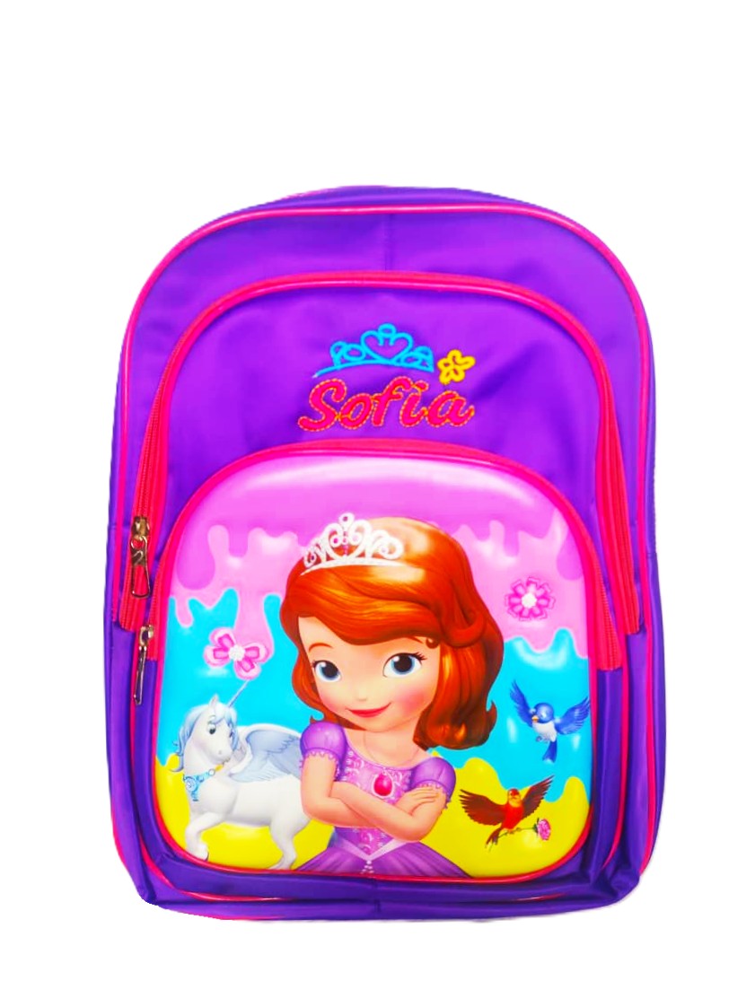 Sofia Princess Kids Backpack – Durable & Colorful School Bag for Girls