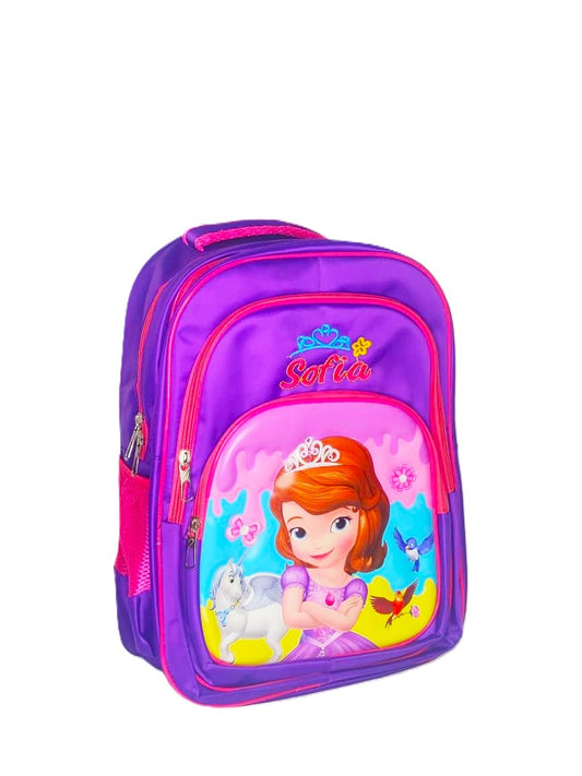 Sofia Princess Kids Backpack – Durable & Colorful School Bag for Girls