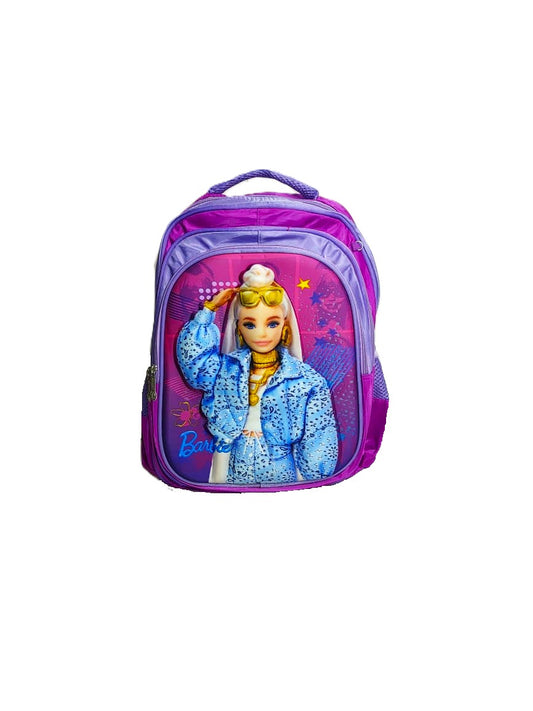 Barbie Fashionista 3-Piece School Bag Set – Backpack, Lunch Bag & Pencil Case | Trendy Girl Edition