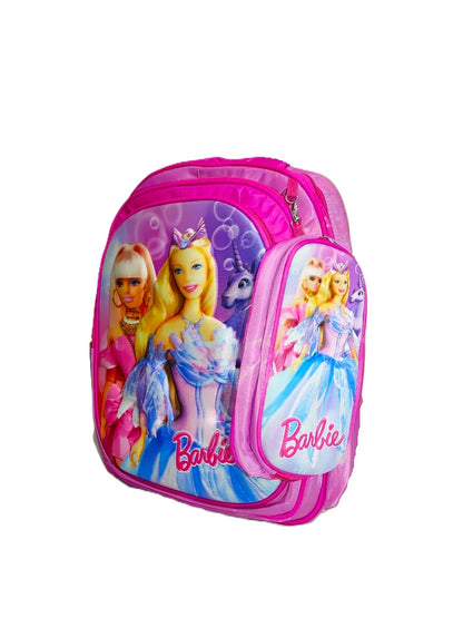 Barbie Princess 3-Piece School Bag Set – Backpack, Lunch Bag & Pencil Case | Magical Unicorn Edition
