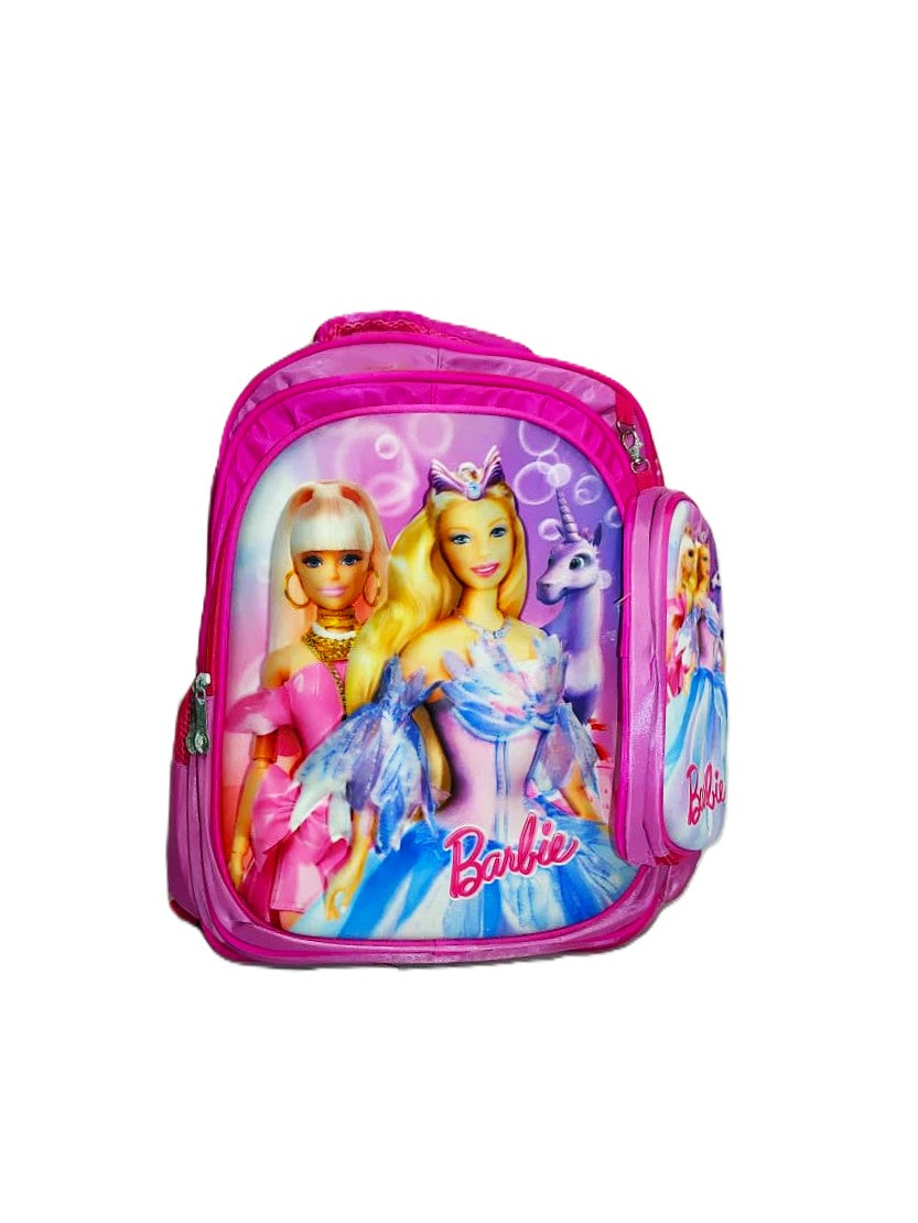 Barbie Princess 3-Piece School Bag Set – Backpack, Lunch Bag & Pencil Case | Magical Unicorn Edition