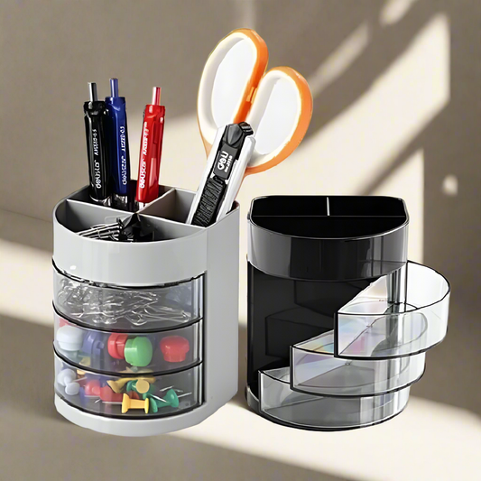 Multipurpose Desk Organizer – Durable Plastic Storage Box