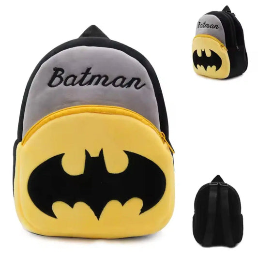 Batman Embossed Black Backpack