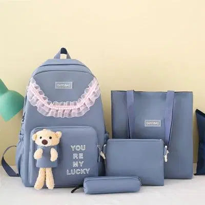 Nylon Backpack Set of 4