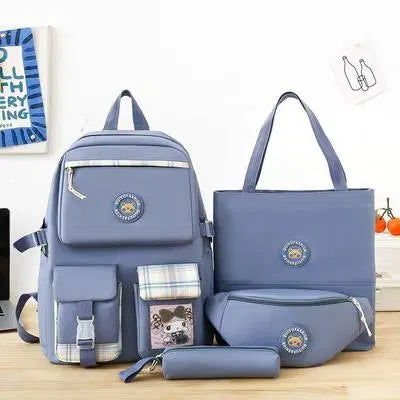Nylon Backpack Set of 4