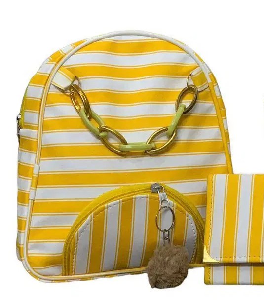 PU Leather Bags Set of 3