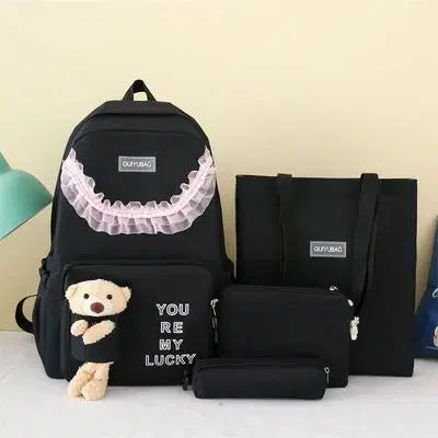 Nylon Backpack Set of 4