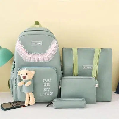 Nylon Backpack Set of 4