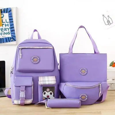 Nylon Backpack Set of 4