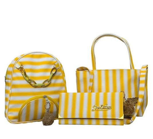 PU Leather Bags Set of 3
