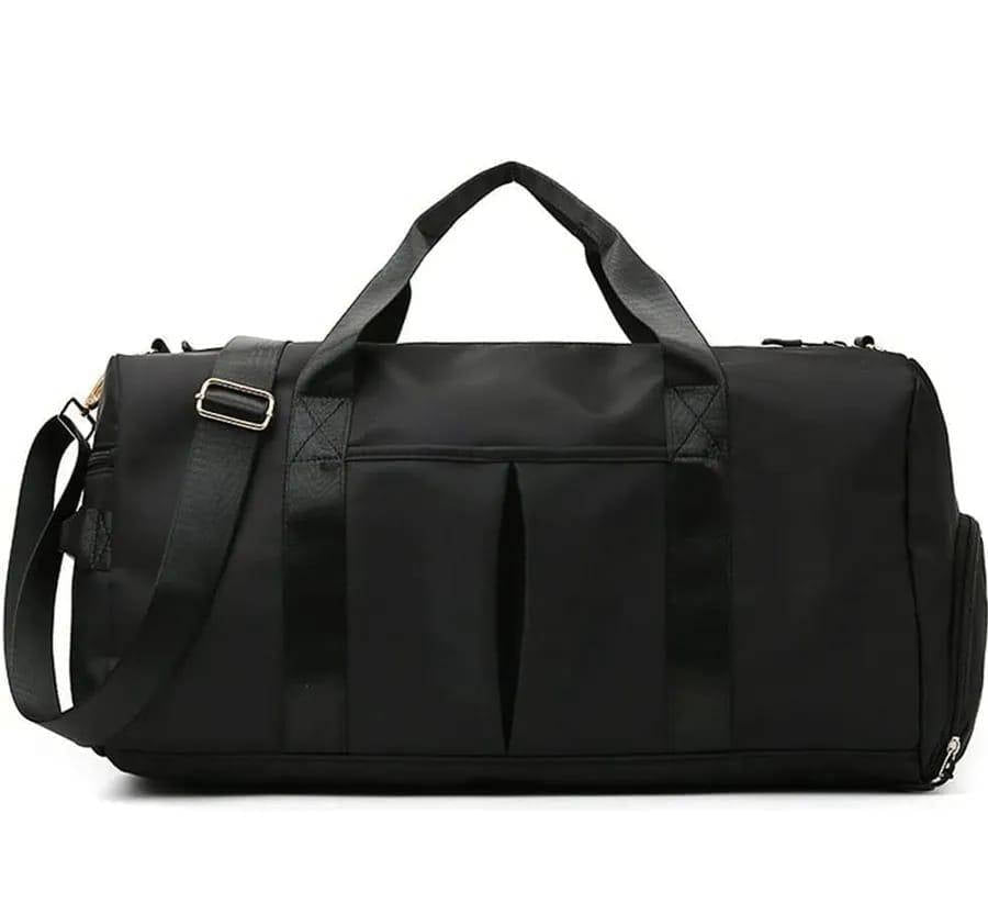 Spacious Plain Nylon Travel Duffel Bag – 49 x 24 x 25 cm