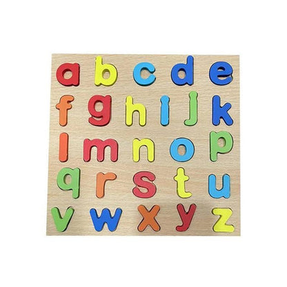 Wooden ABC Alphabet Puzzle – Educational Toy for Kids