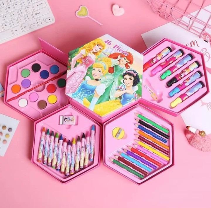Premium Multicolor Drawing & Calligraphy Art Kit – 48 Pcs