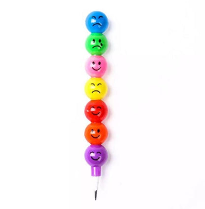 Cute Multicolor Pencil Set – 12 Pcs for Kids & Students