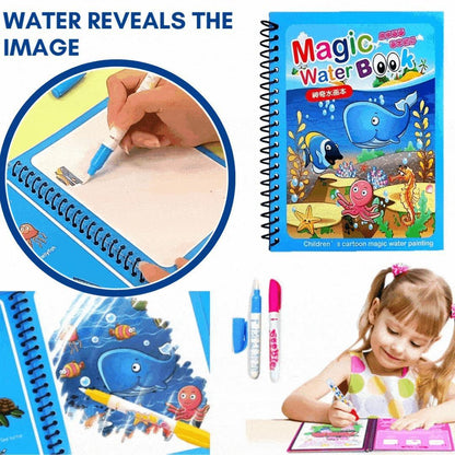 Magic Water Canvas – Reusable Kids Drawing Board