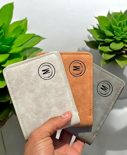 Men’s Plain Leather Wallet – Multicolor Leather