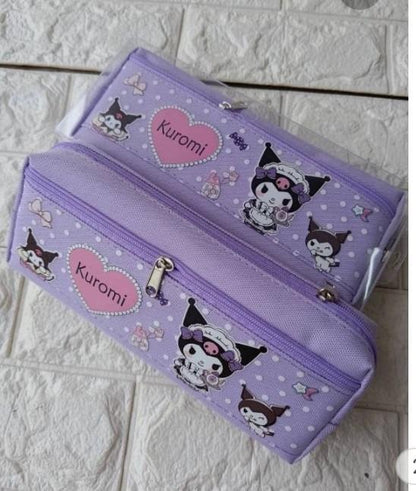 Durable ABS Plastic School Pouch – Purple