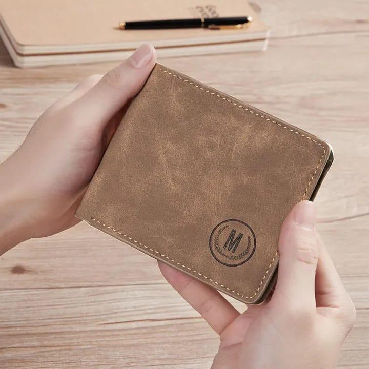 Men’s Plain Leather Wallet – Multicolor Leather