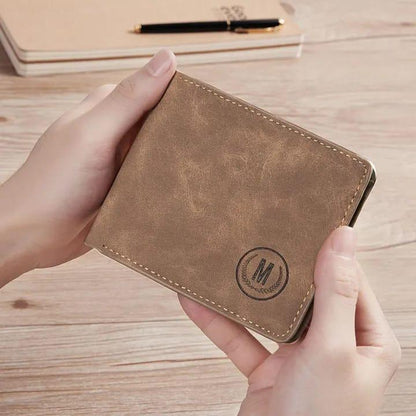 Men’s Plain Leather Wallet – Multicolor Leather