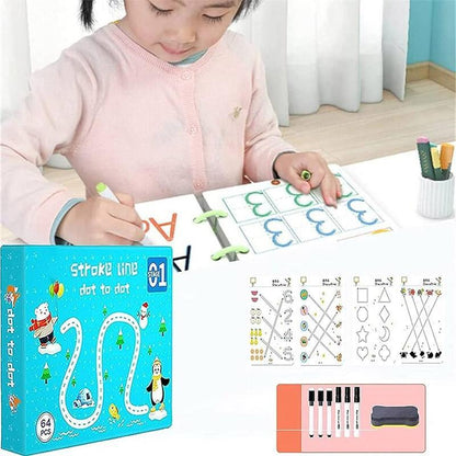 Tracing Workbook Set for Kids – Early Learning & Writing Practice
