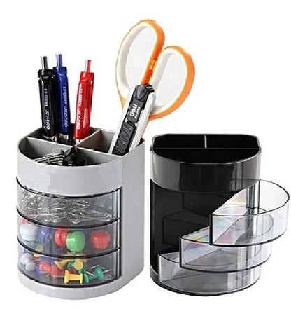 Multipurpose Desk Organizer – Durable Plastic Storage Box