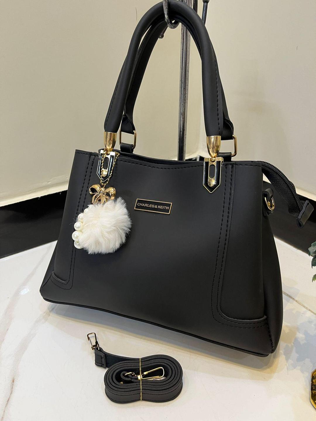 Stylish Black Leather Handbag Set for Ladies – Tote, Crossbody & Wallets Top. The Best Quality