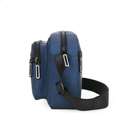 Trendy Black Nylon Multipurpose Crossbody Cash Bag – Unisex & Lightweight