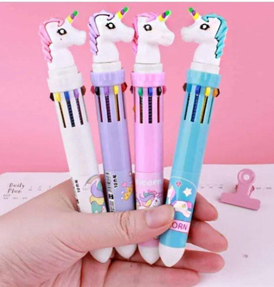 10-in-1 Multicolor Pen – Smooth & Stylish Writing