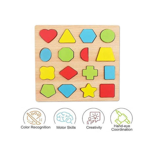 Wooden ABC Puzzle – Educational Learning Toy for Kids