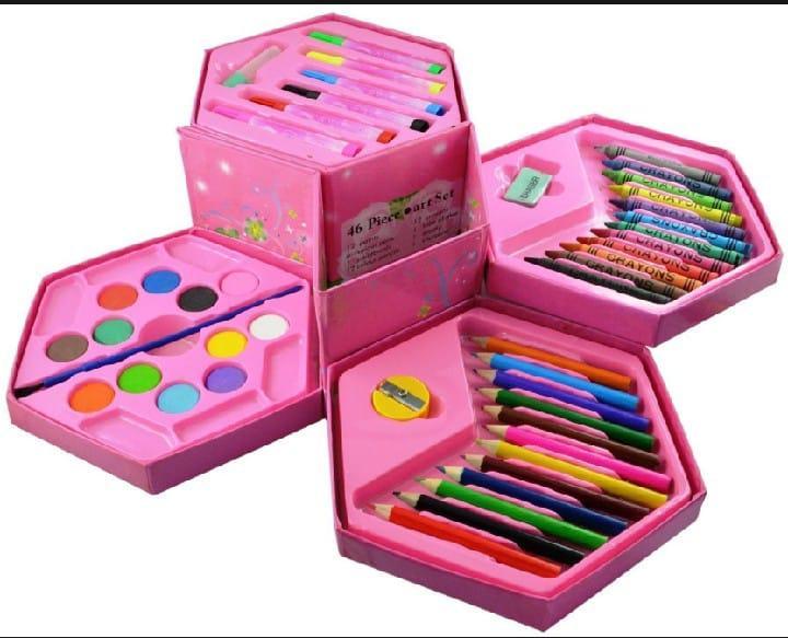 Creative Art & Craft Kit - 46 Pcs