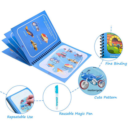 Magic Water Canvas – Reusable Kids Drawing Board