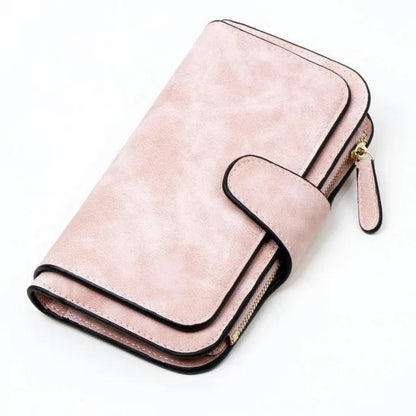 Girls’ Faux Leather Formal Clutch – Elegant Plain Design (Black, Brown, Pink)