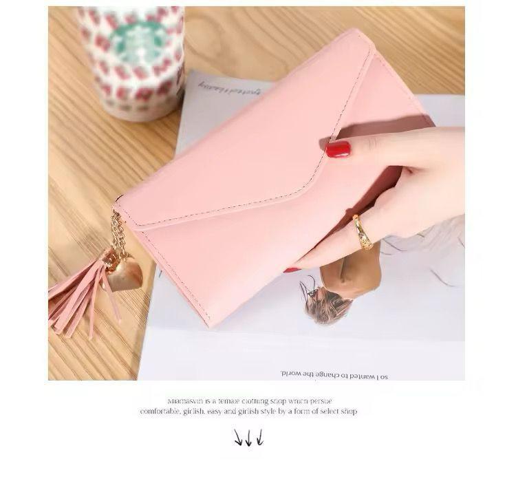 Elegant PU Leather Clutch Wallet for Women