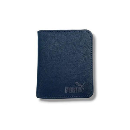 Unisex Plain Synthetic Leather Wallet – Compact & Easy to Carry (Black, Blue, Brown, Gray, Tan)