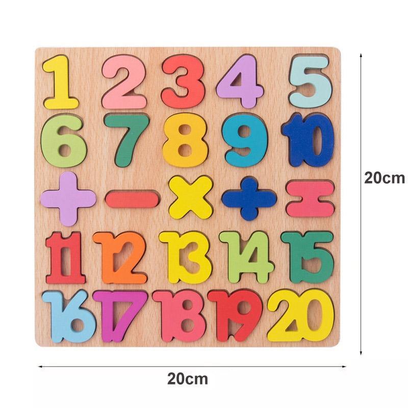 Wooden ABC Puzzle – Educational Toy for Kids