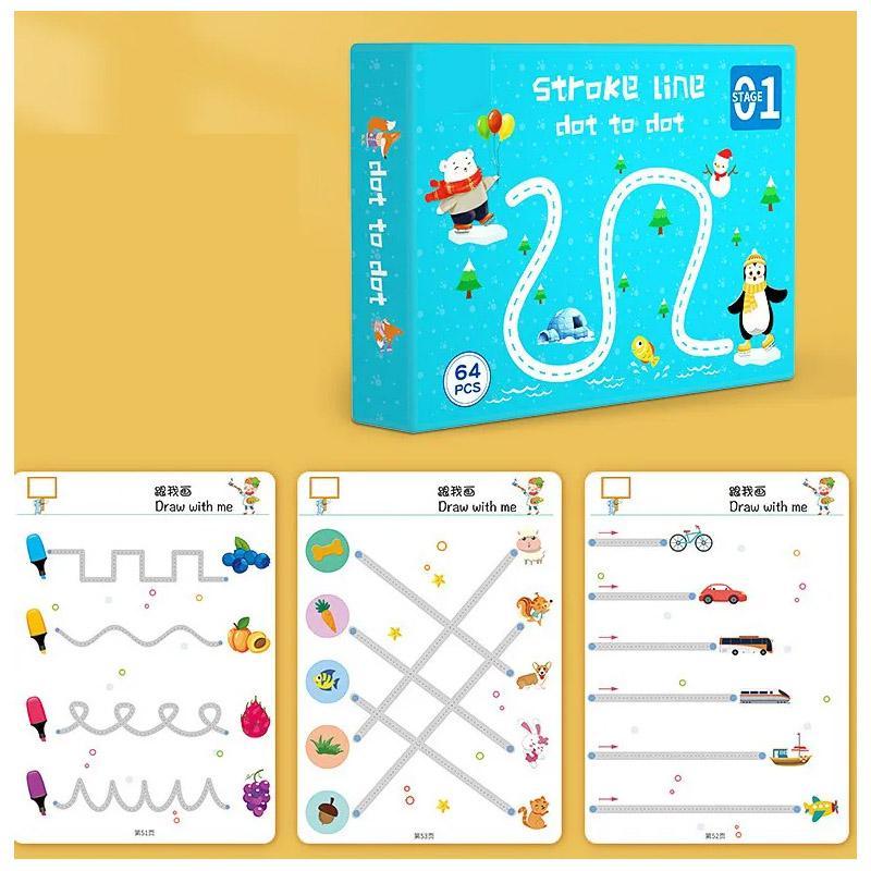 Tracing Workbook Set for Kids – Early Learning & Writing Practice