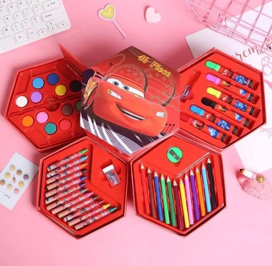 Premium Multicolor Drawing & Calligraphy Art Kit – 48 Pcs