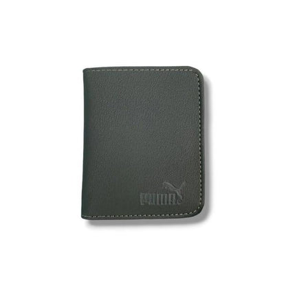 Unisex Plain Synthetic Leather Wallet – Compact & Easy to Carry (Black, Blue, Brown, Gray, Tan)