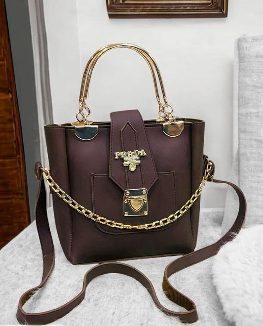 Luxury pu Leather Cross body bag Modern Fashion Look